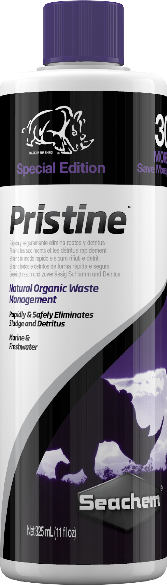 Seachem Pristine 325ml Bonus Buy