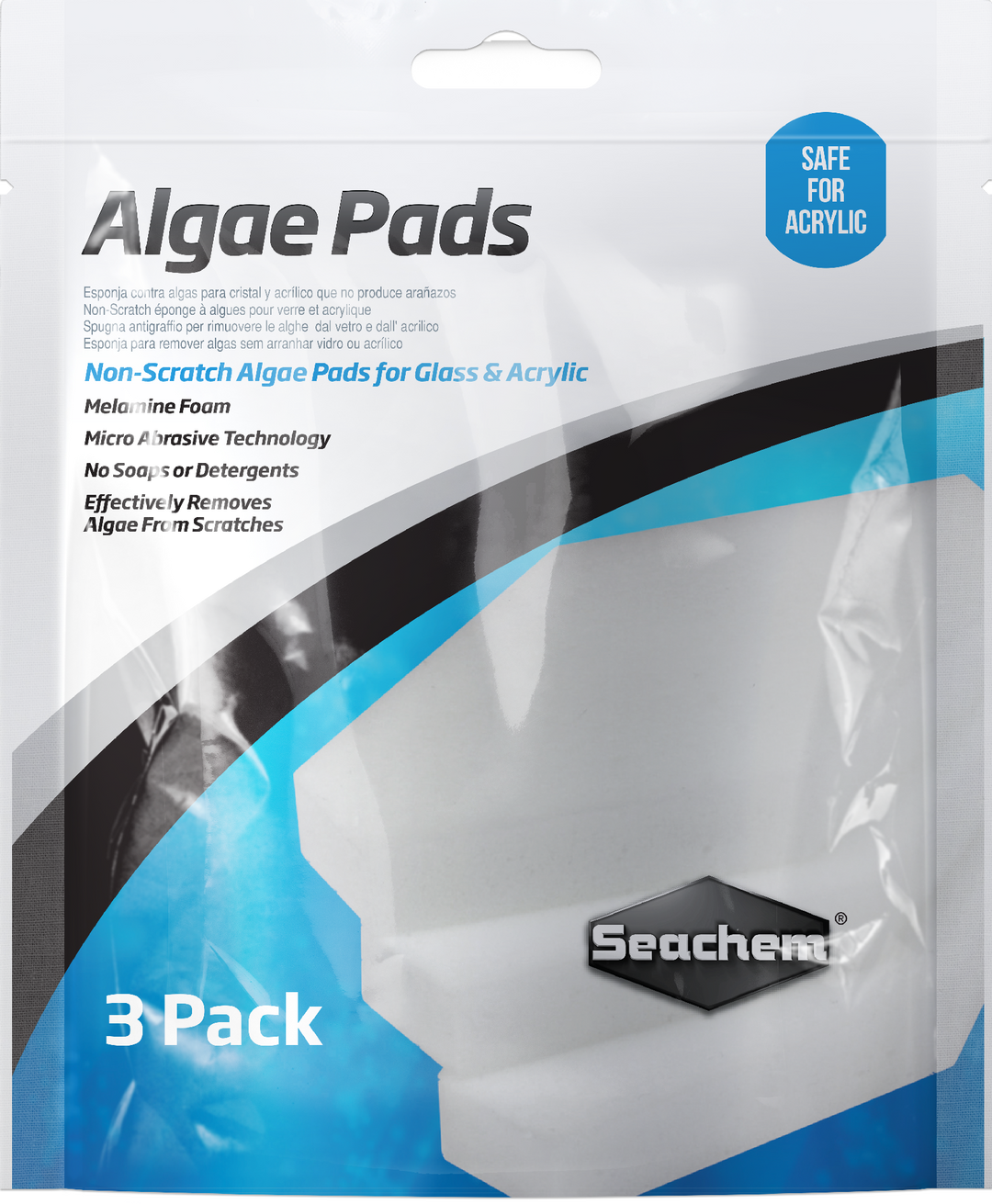 Seachem Algae Pad 25mm Thick 3pk