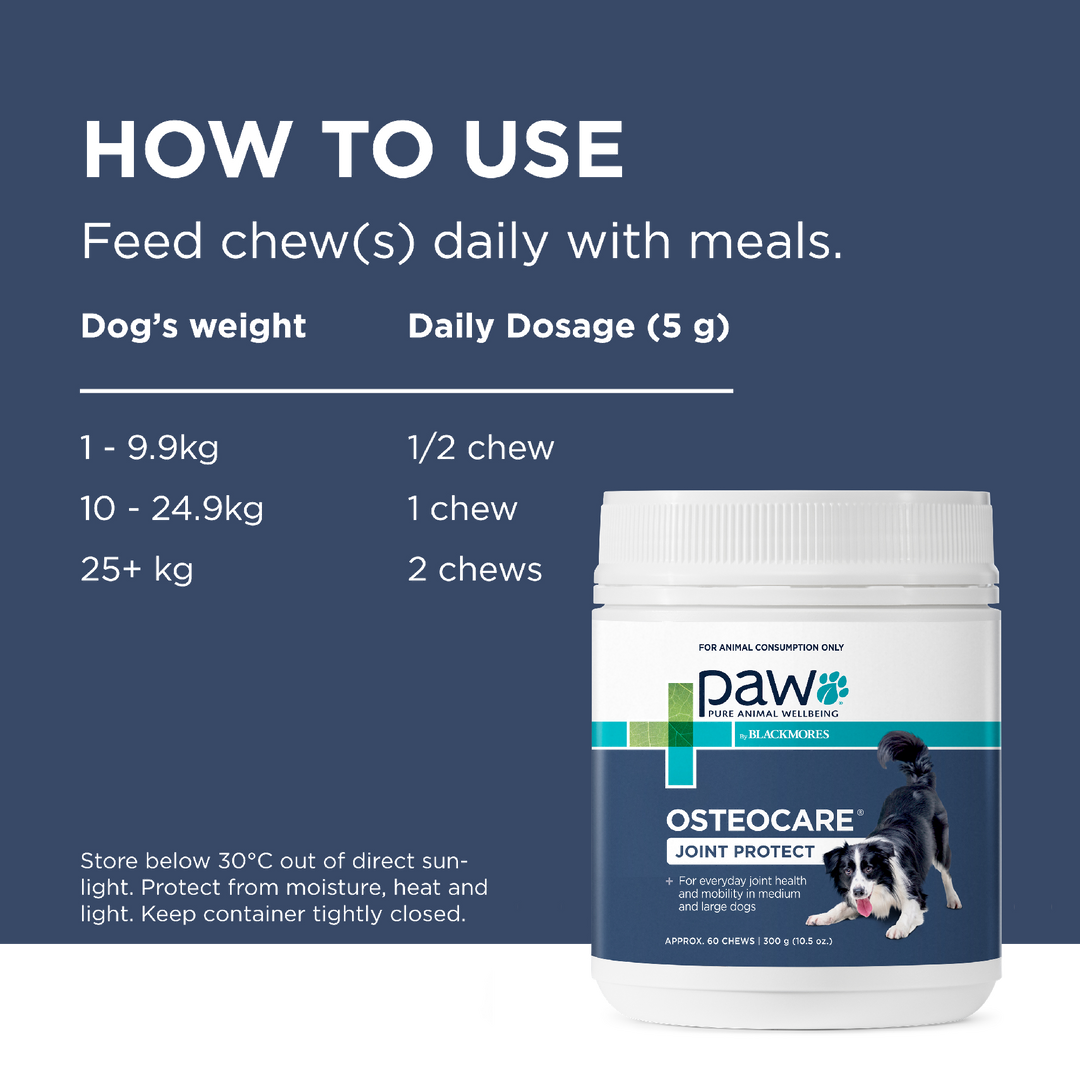 Paw Osteocare Dog Joint Health Chews 300g