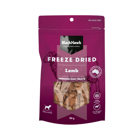 Blackhawk Treats Freeze Dried Lamb 50g
