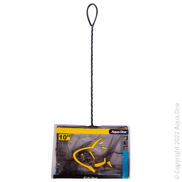 Aqua One Fish Net Long Handle Coarse 10