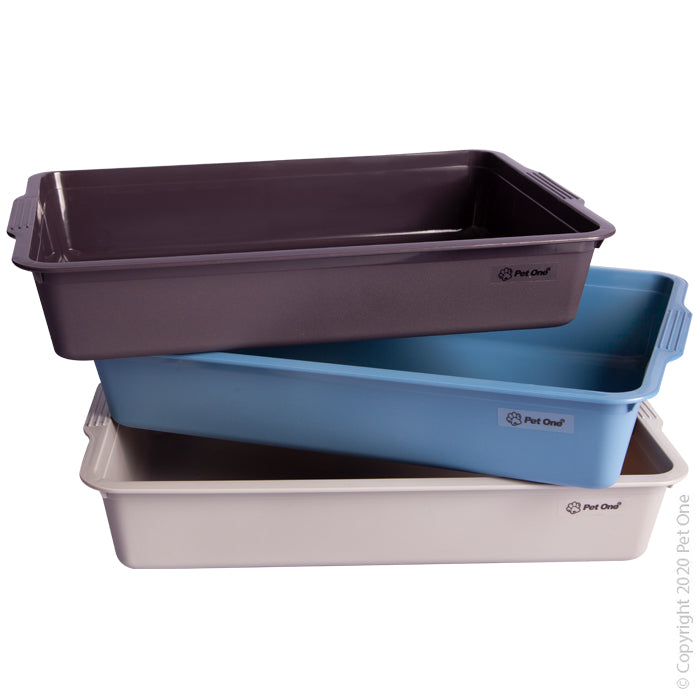 Pet One Cat Litter Tray Rectangle Small 32x25x7