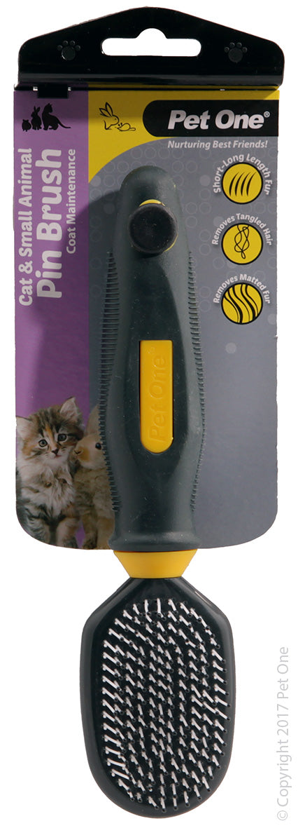 Pet One Small Animal Plastic Pin Brush