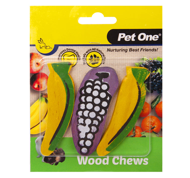 Pet One Wood Chews 3pk