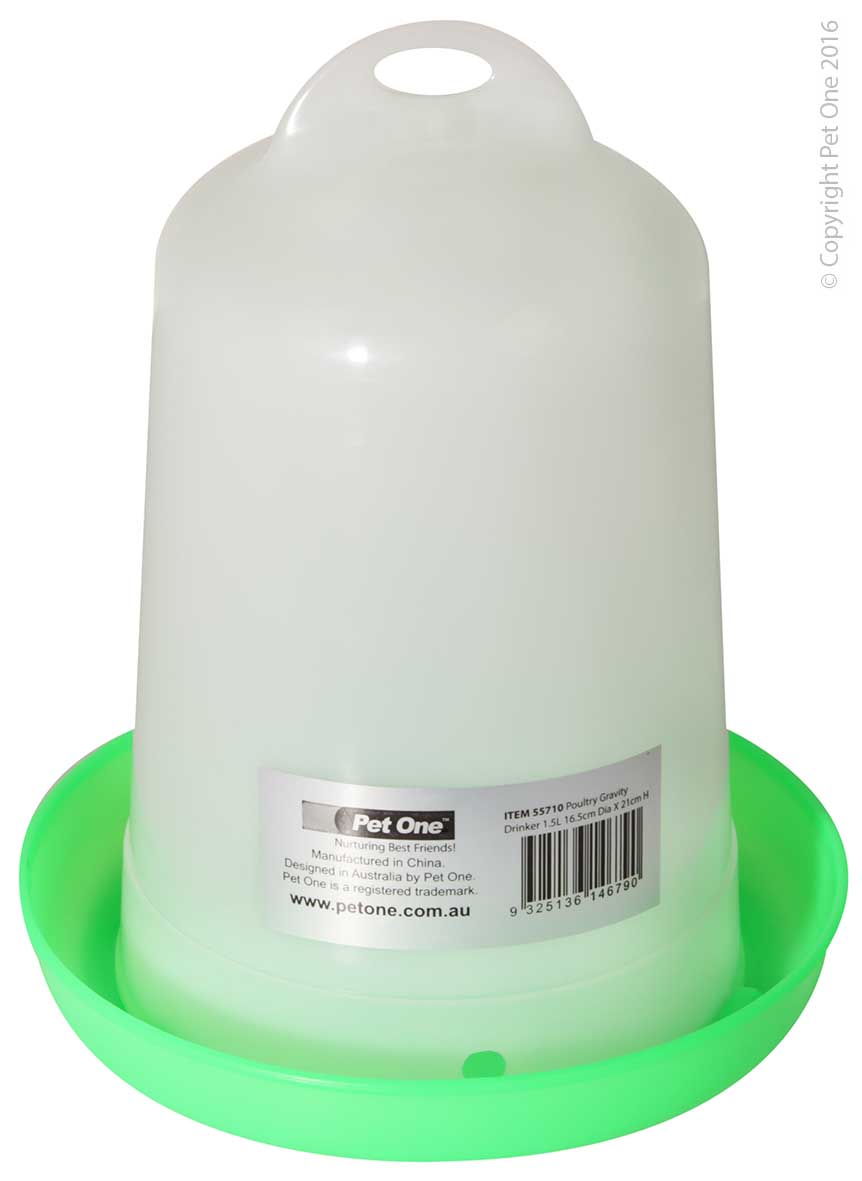 Pet One Poultry Drinker 1.5l