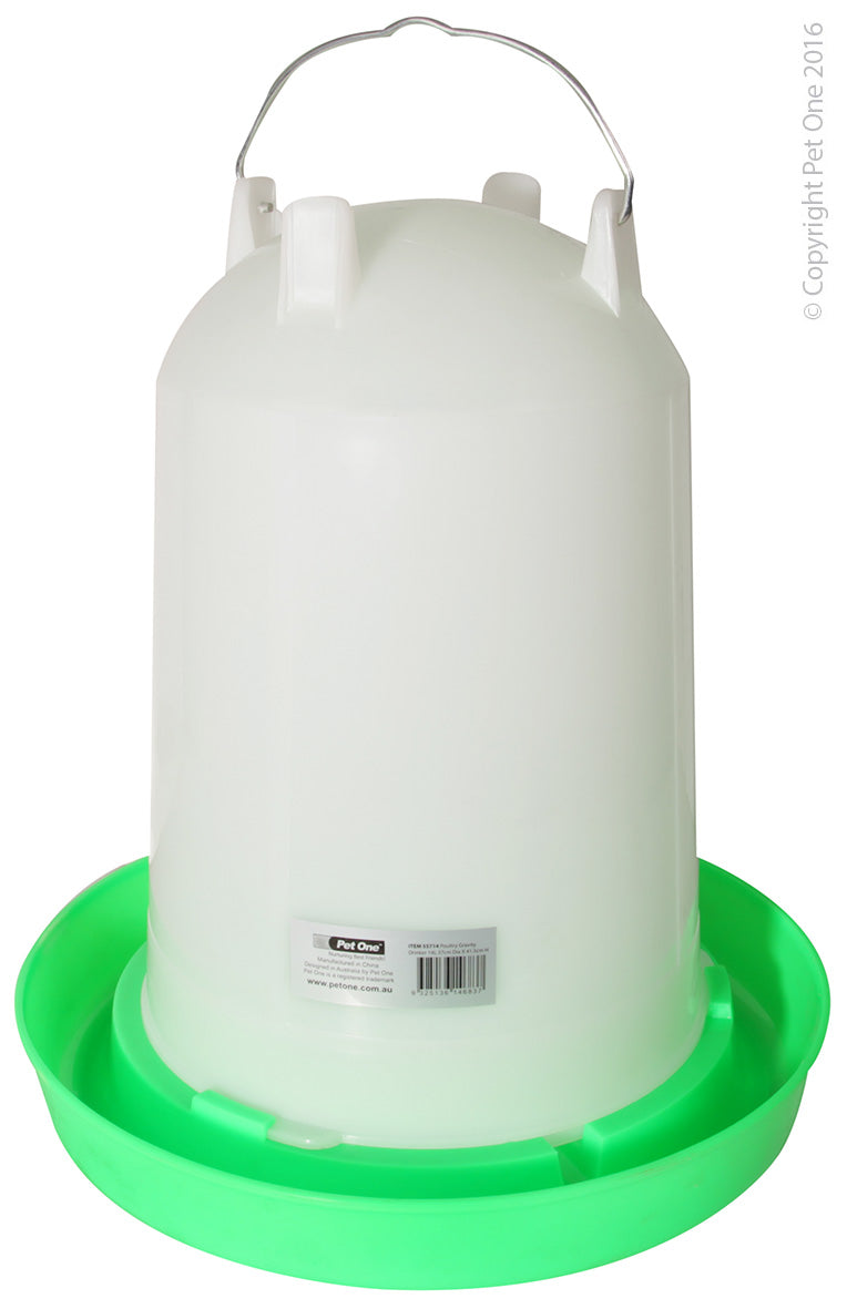 Pet One Poultry Drinker 14l