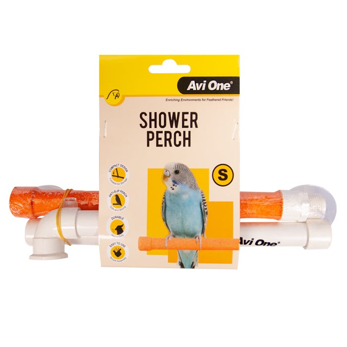 Avi One Bird Shower Perch Small