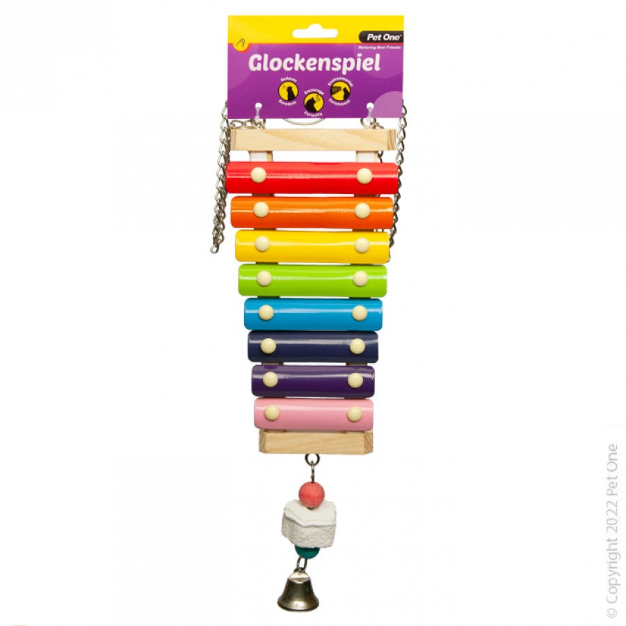 Pet One Chicken Toy Glockenspiel 12.5x69cm