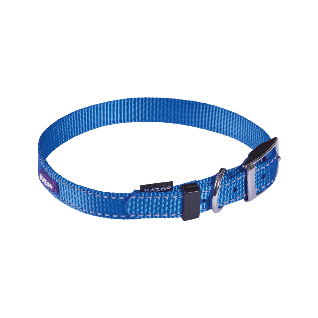 Kazoo Collar Nylon Extra Large Classic Blue 48-59 Neck