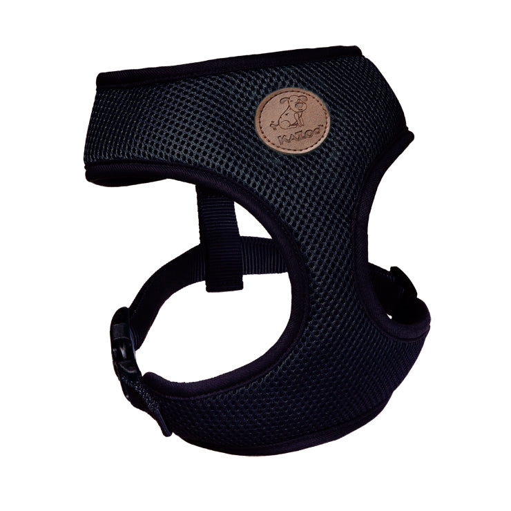 Kazoo Harness Soft Classic Toy/puppy Black
