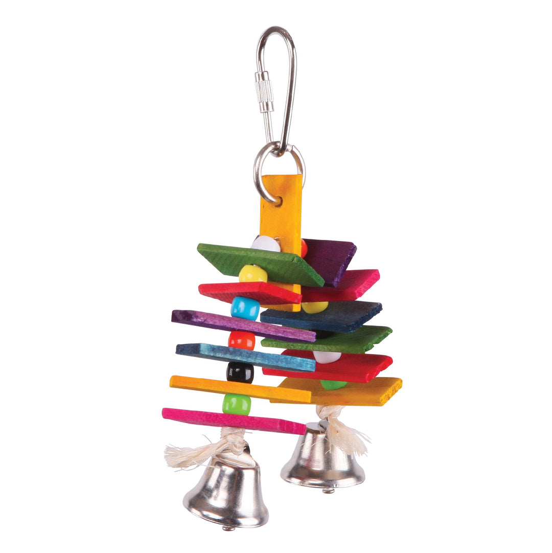 Kazoo Bird Toy W/arch Chips & Bell Small