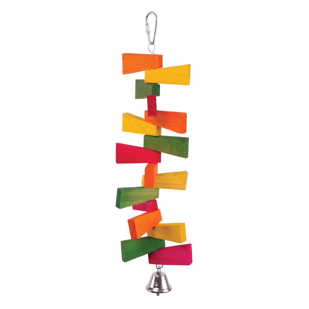 Kazoo Bird Toy Zig Zag Chips & Bell Medium