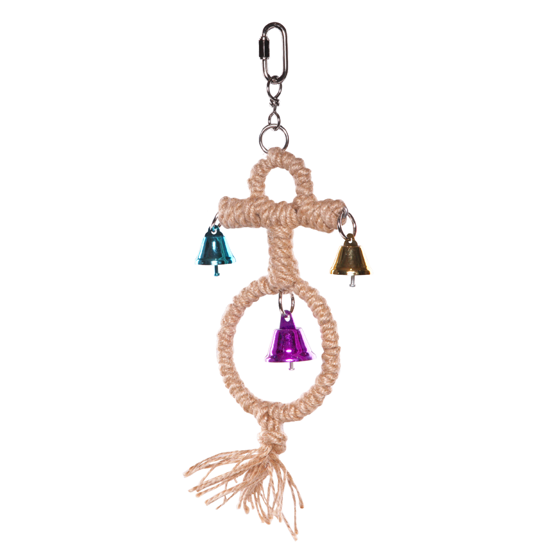 Kazoo Round Rope Anchor W/bells Sml