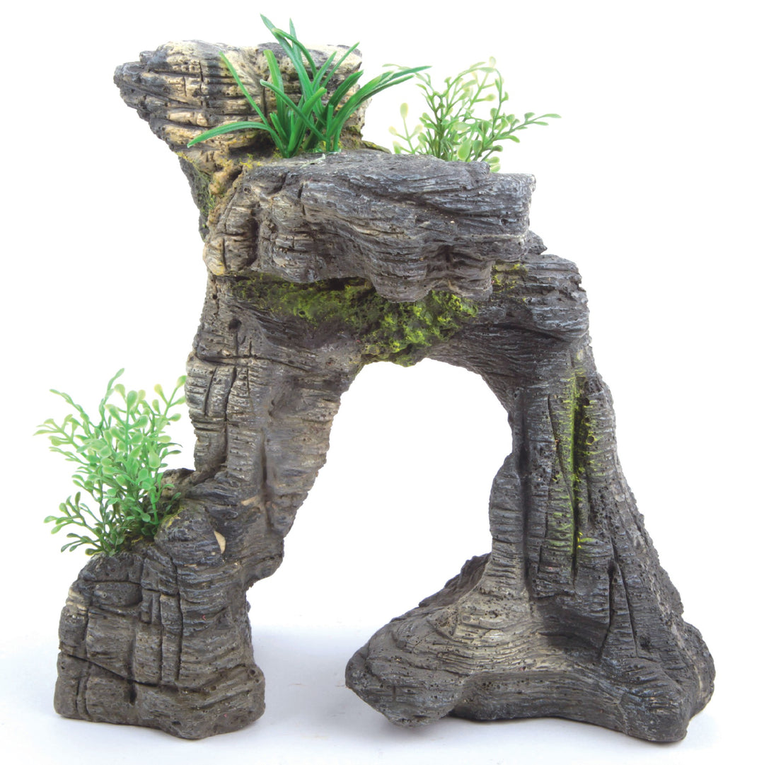 Kazoo Ornament Greystone Arch W/plant Small