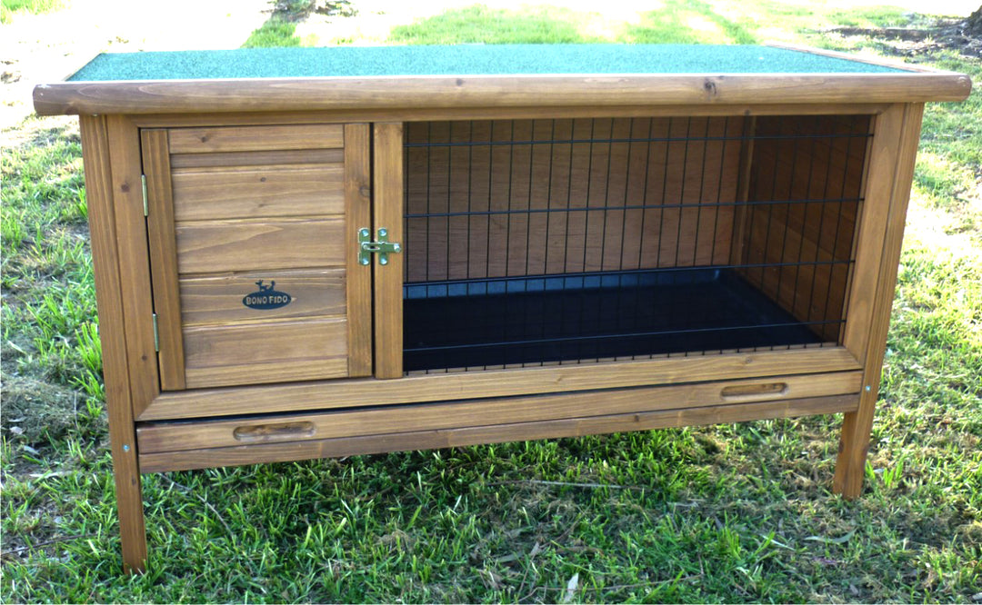 Bon Zoo Small Animal Easy Care Hutch 4'