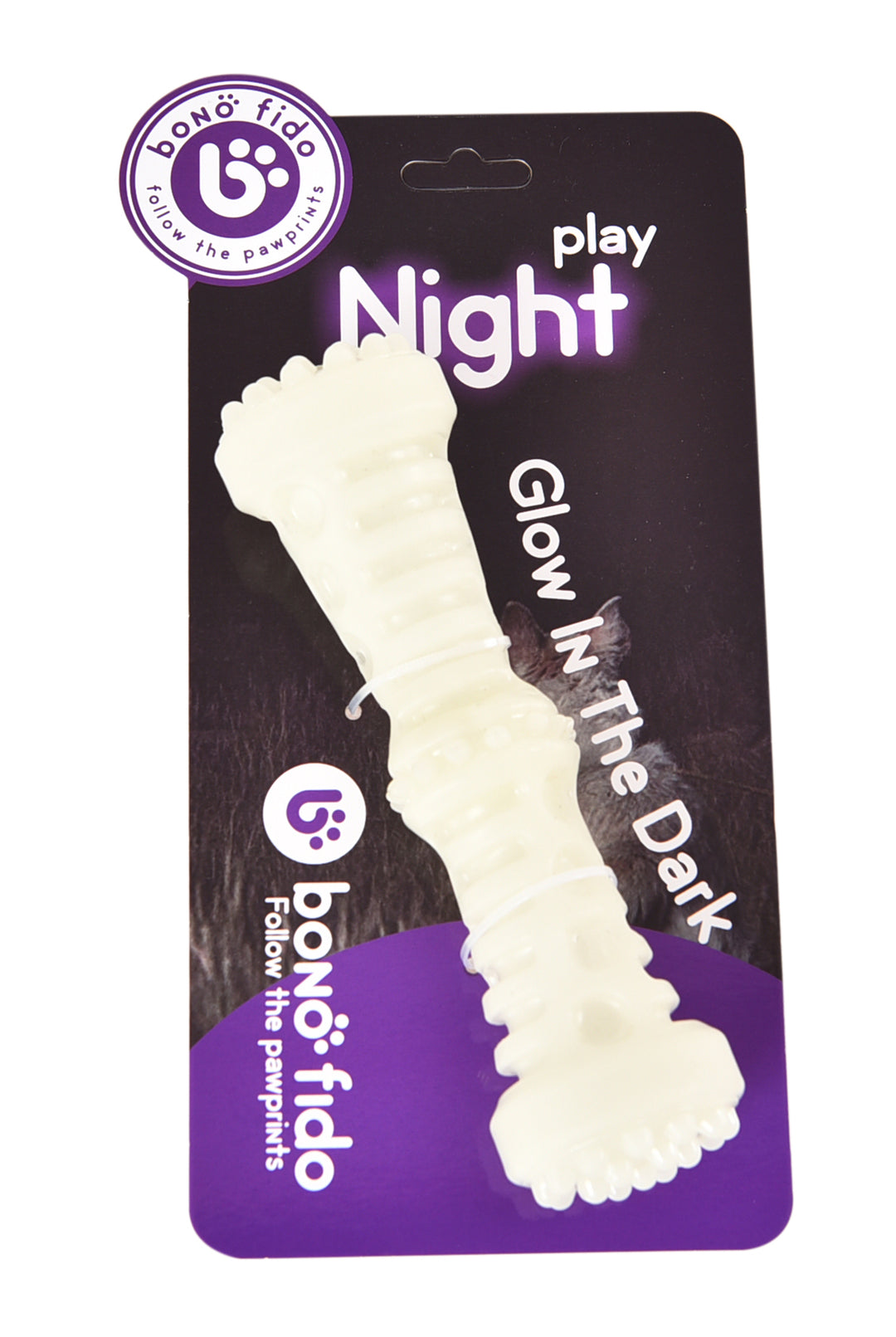 Bono Fido Night Play Self-glow Retriever 7"