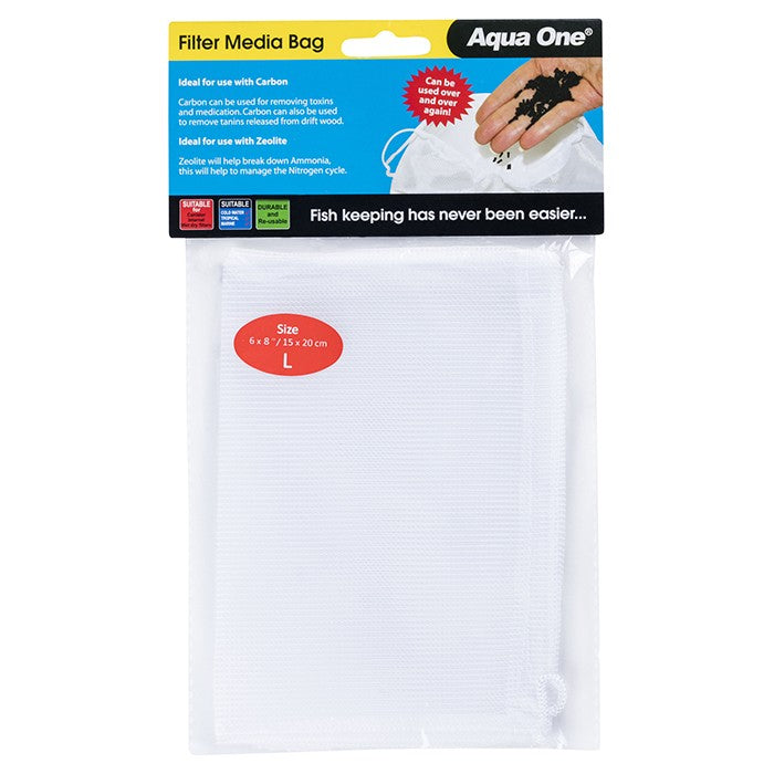Aqua One Filter Media Net Bag Large