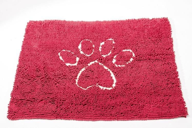 Dirty Dog Doormat Large Maroon