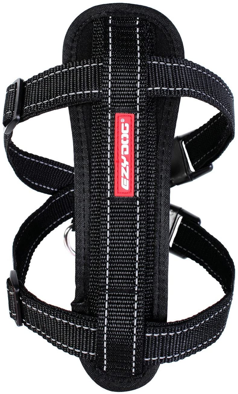 Ezydog Chest Plate Harness Large Black