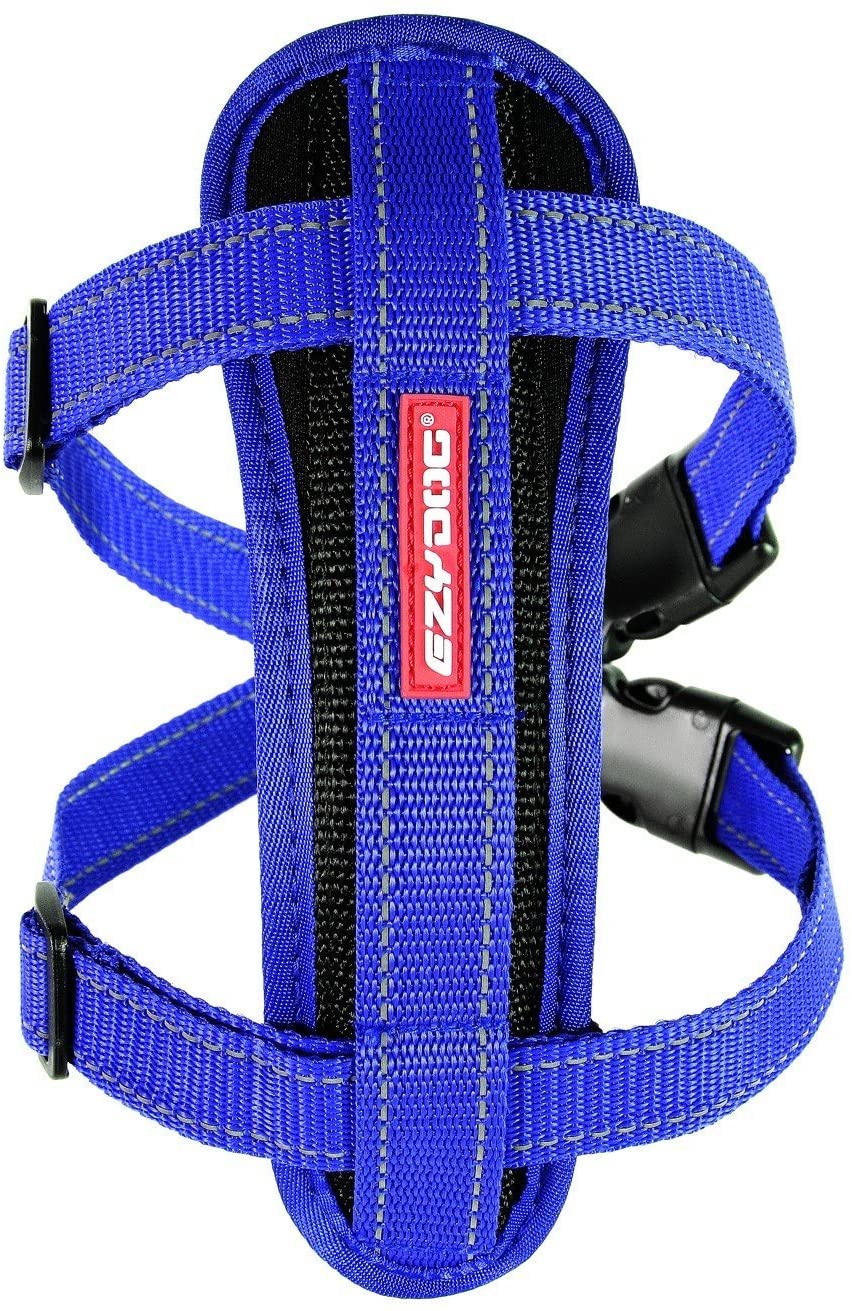 Ezydog Chest Plate Harness Large Blue