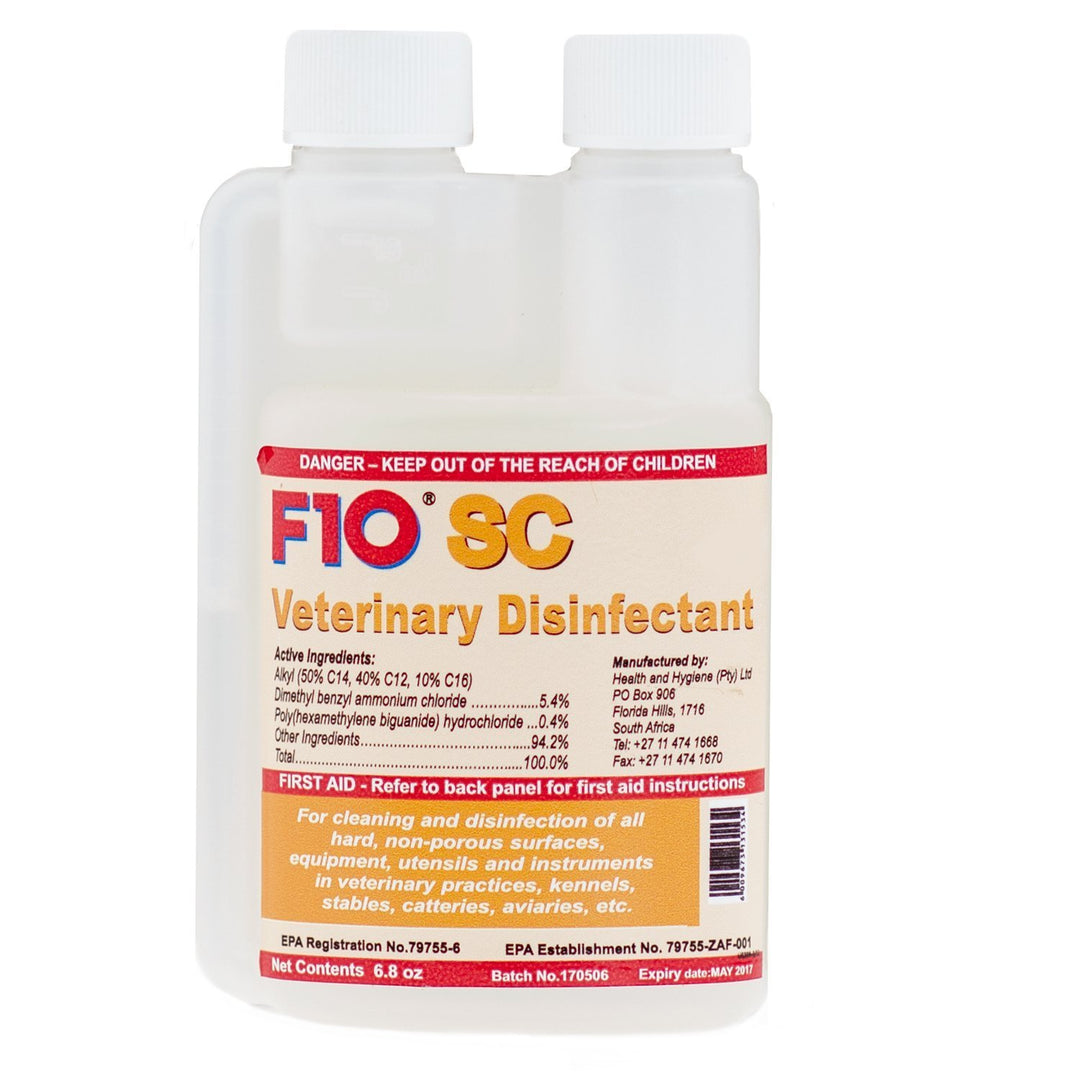 F10 SC Veterinary Disinfectant 200ml