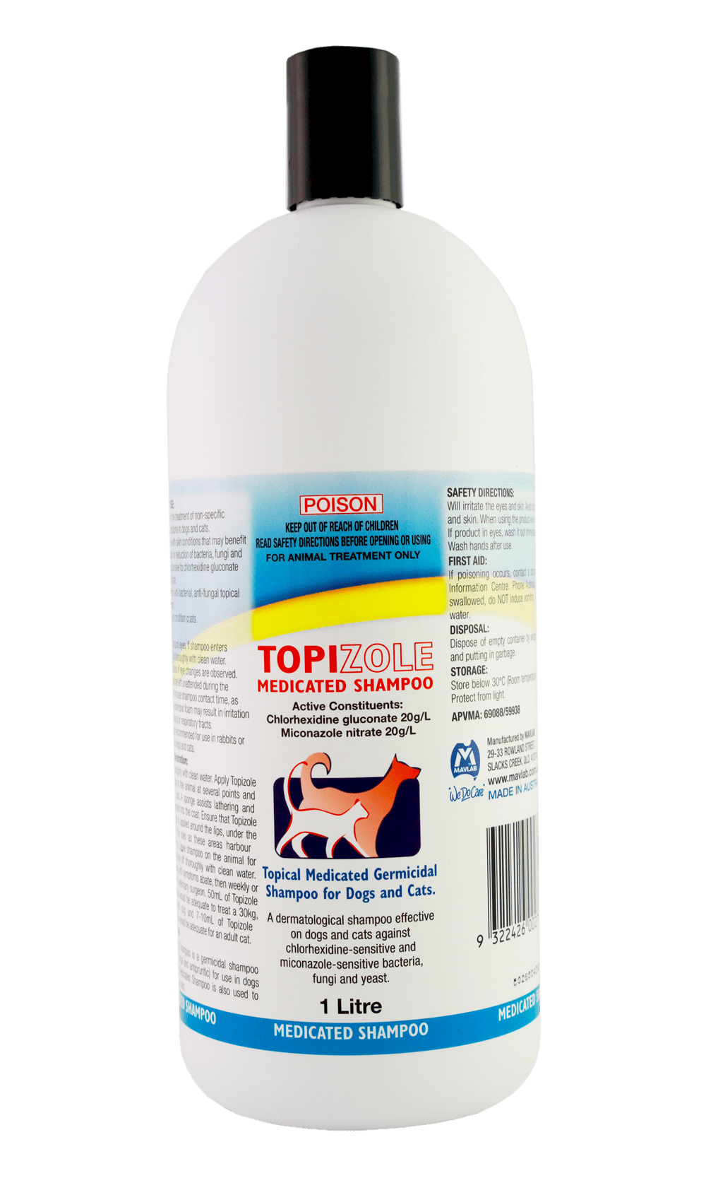 Fidos Shampoo Topizole 500ml