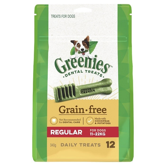 Greenies Grain Free Regular 340g 12pk