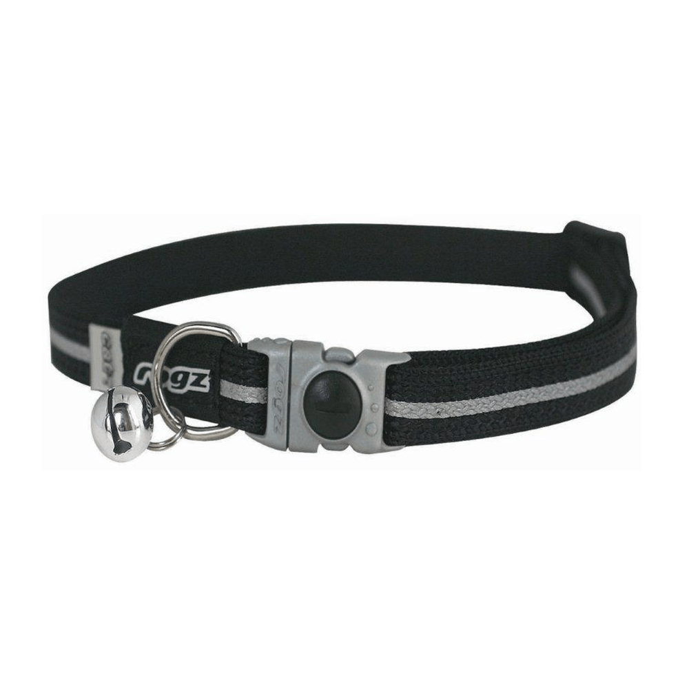 Rogz Cat Collar Alleycat Xsmall Black