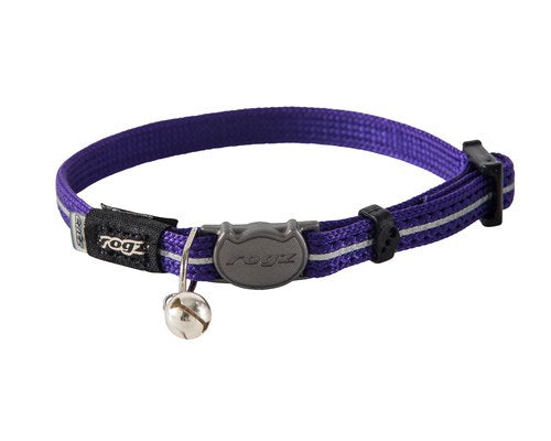 Rogz Cat Collar Alleycat Xsmall Purple