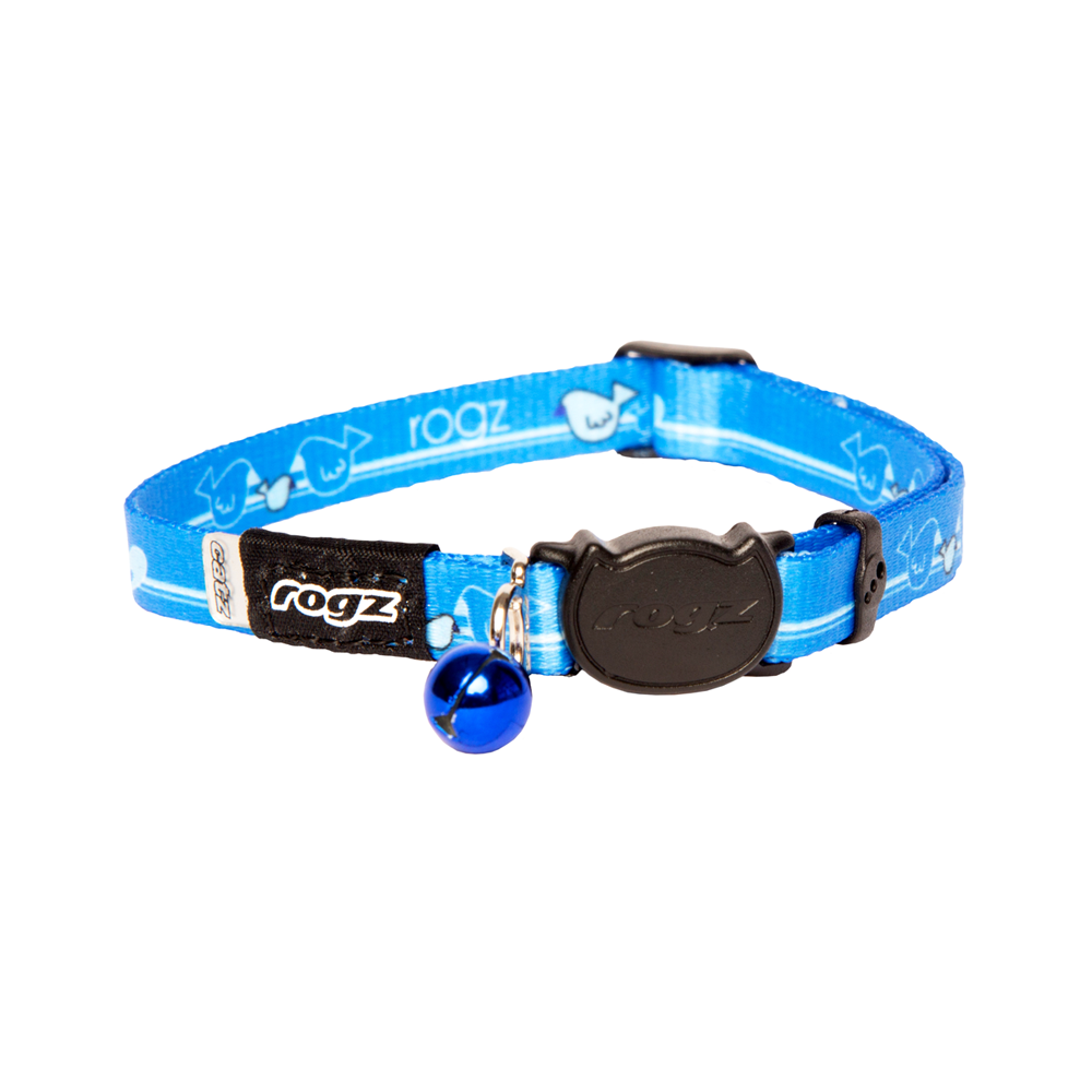 Rogz Cat Collar Kiddycat Xsmall Royal Birds