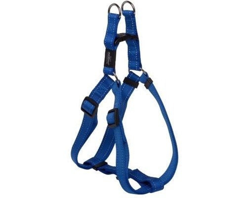 Rogz Step In Harness Large Blue Fanbelt