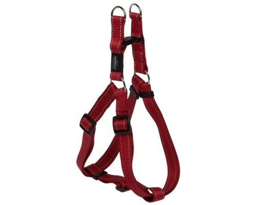 Rogz Step In Harness Large Red Fanbelt