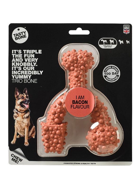 Tasty Bone Nylon Trio Small Bacon