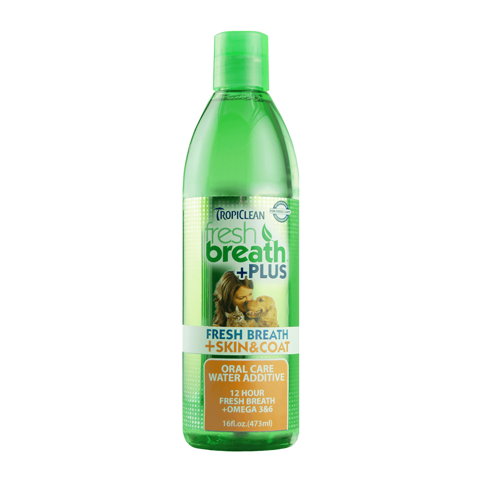TROPICLEAN ORAL CARE WATER ADDITIVE SKIN COAT 473ML