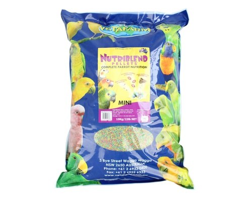 Vetafarm Nutriblend Pellets Mini 10kg