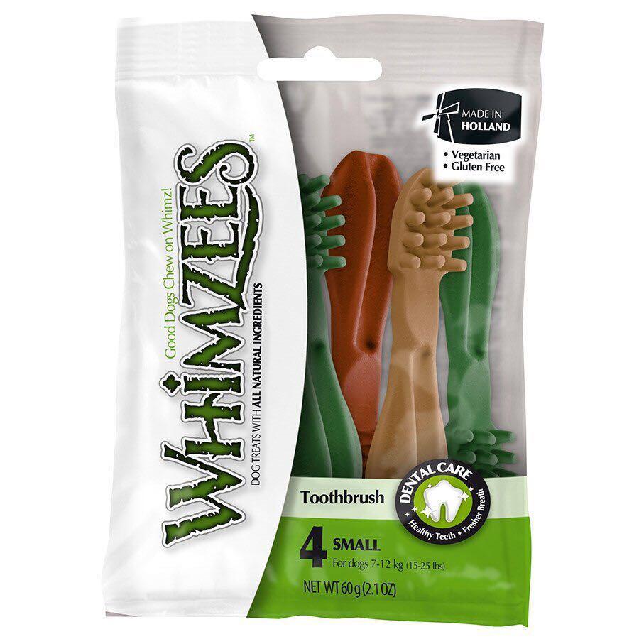 Whimzee Daily Dental Treats Toothbrush Small