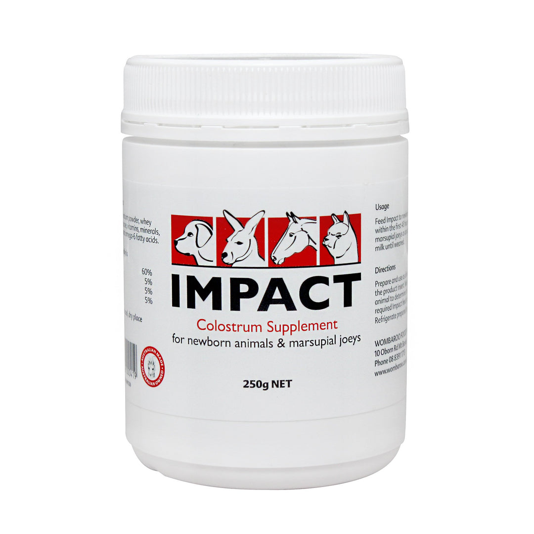 WOMBAROO IMPACT COLOSTRUM SUPPLEMENT 250G