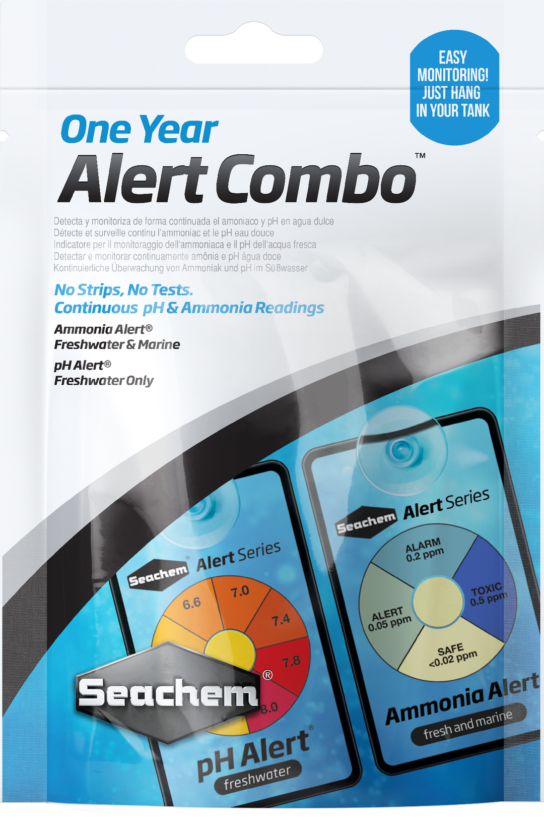Seachem Alerts Combo Pack 1 Year
