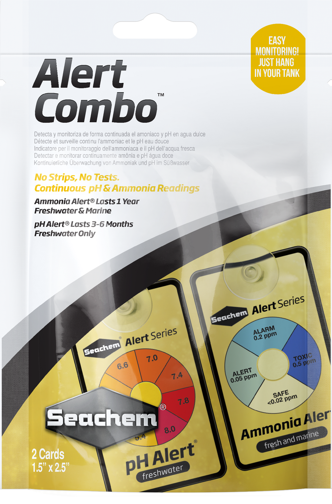 Seachem Alerts Combo Pack 6 Months