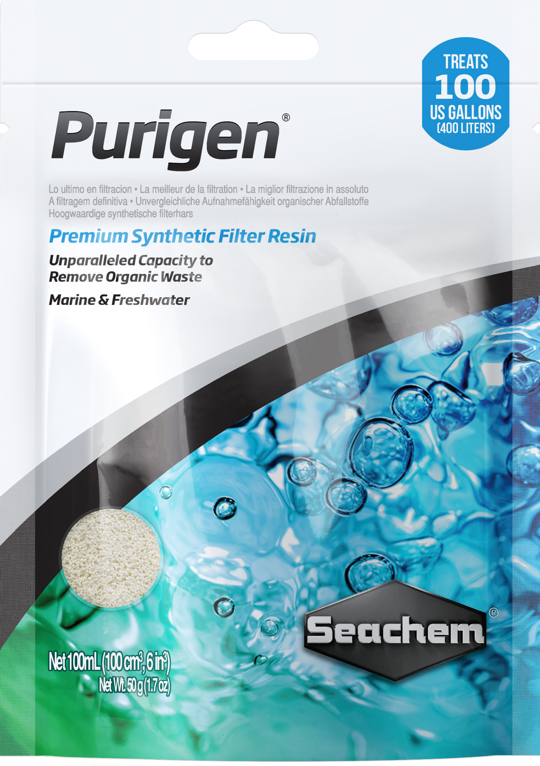 Seachem Purigen 100ml Bagged