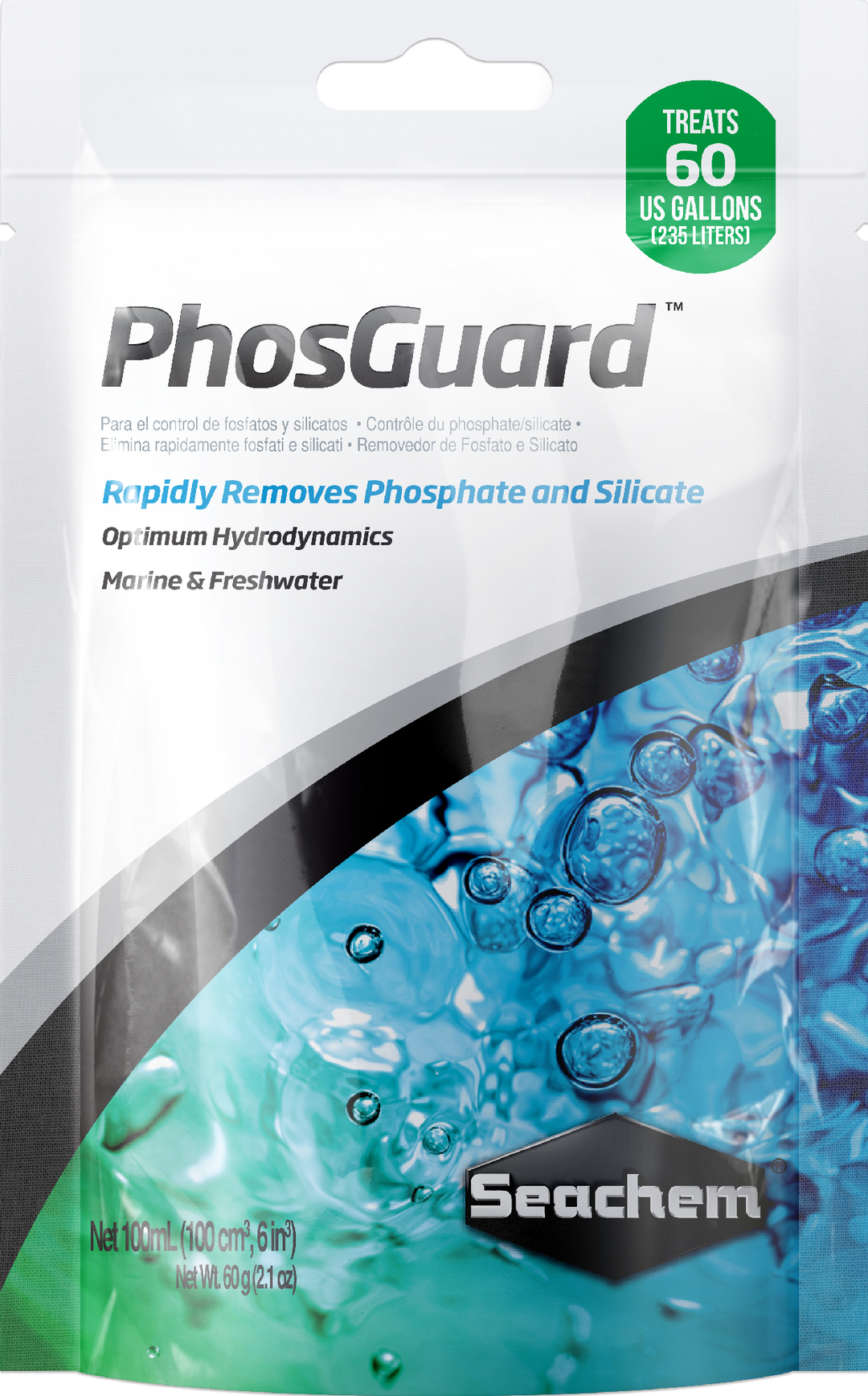 Seachem Phosguard 100ml Bagged