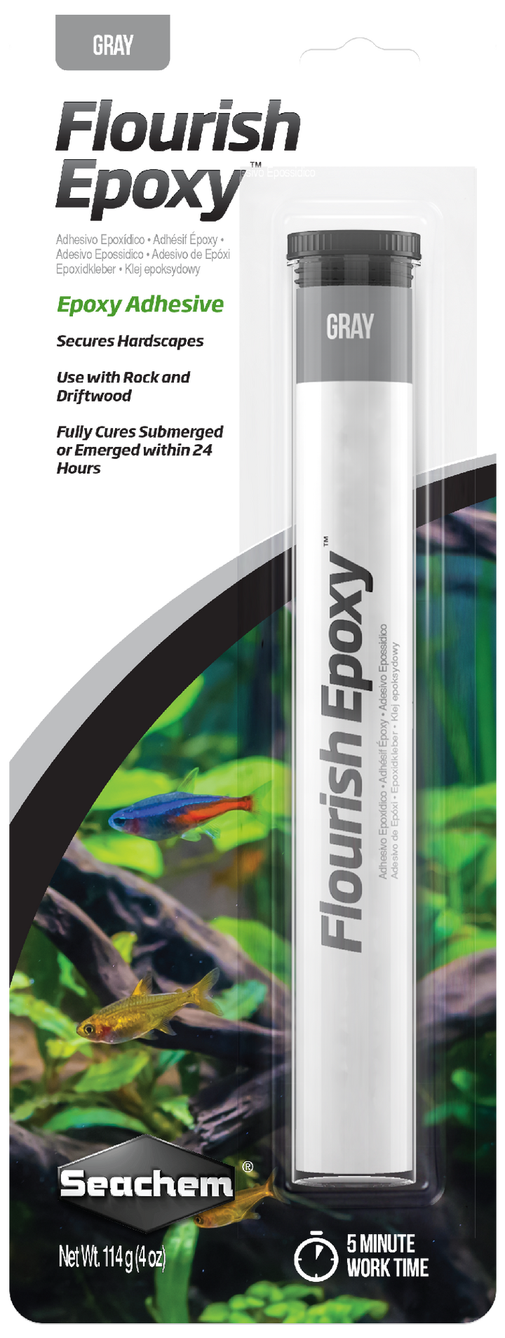 Seachem Flourish Epoxy Grey 114g