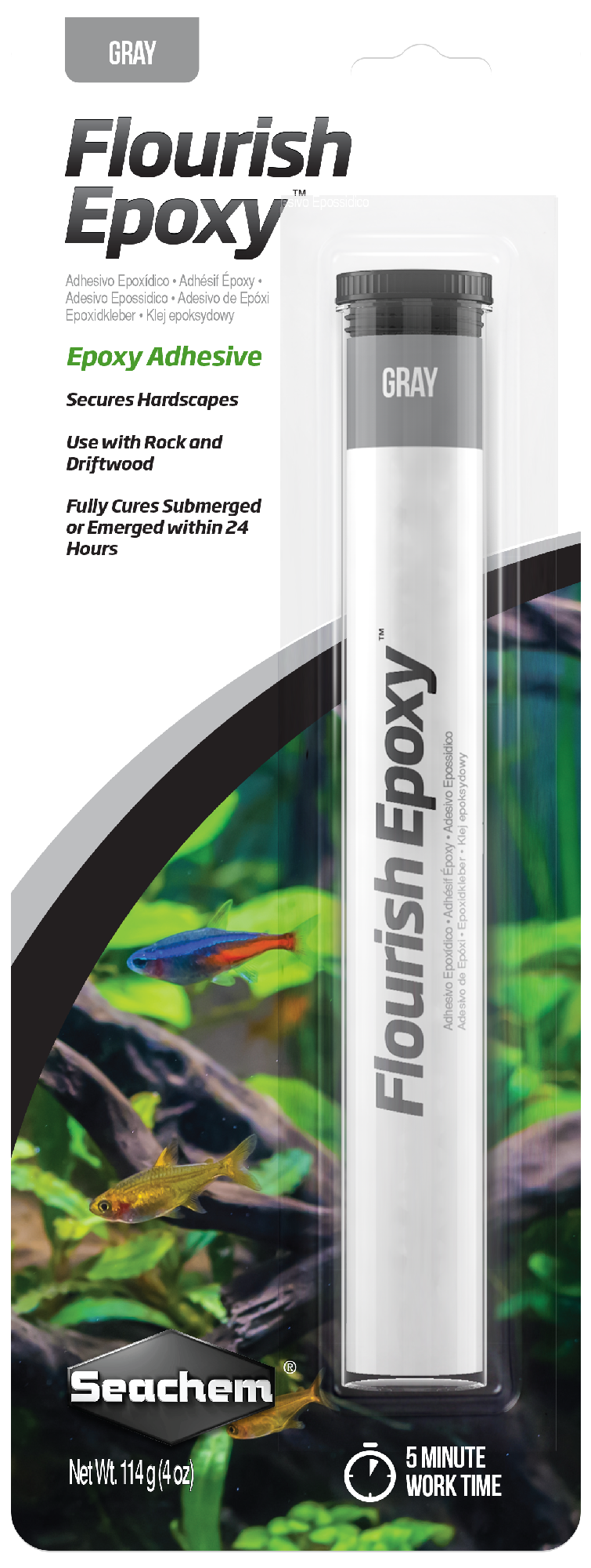 Seachem Flourish Epoxy Grey 114g