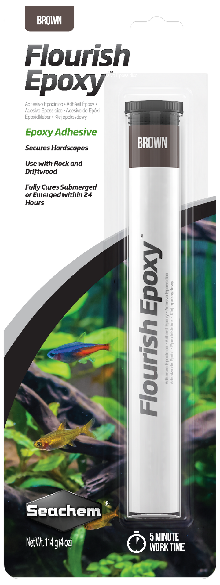 Seachem Flourish Epoxy Brown 114g