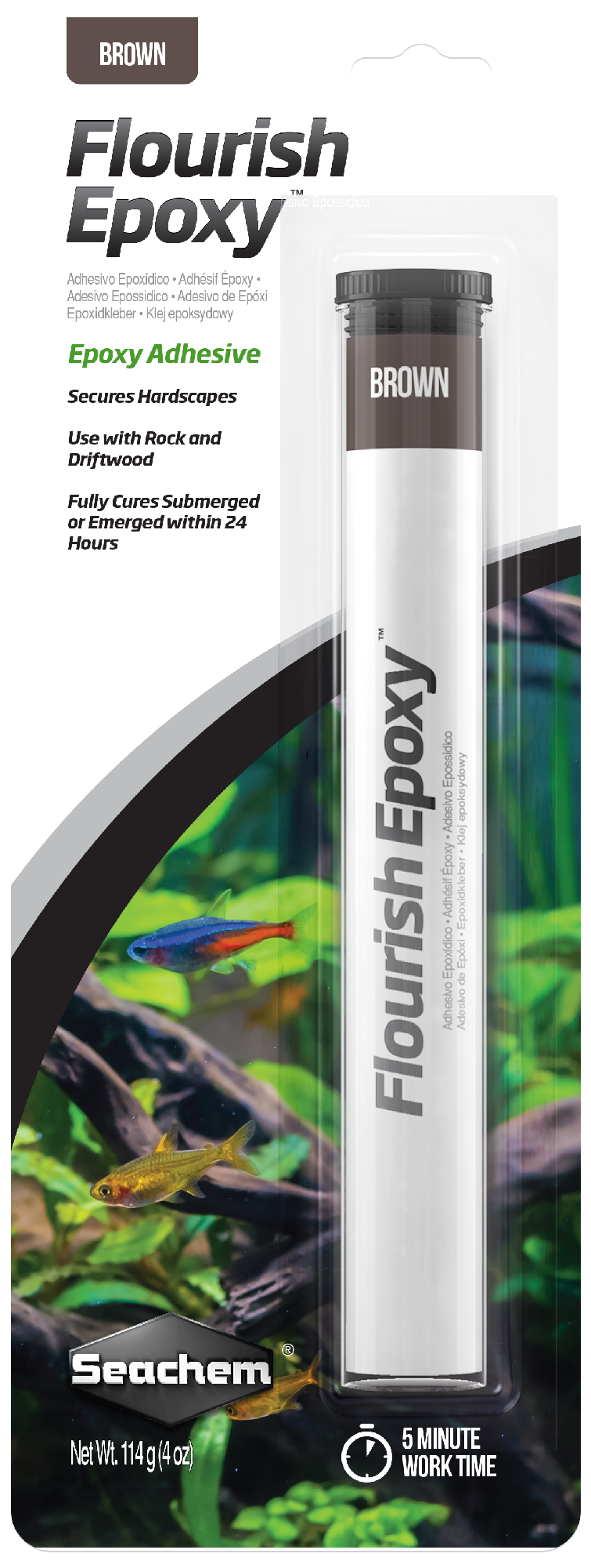 Seachem Flourish Epoxy Brown 114g