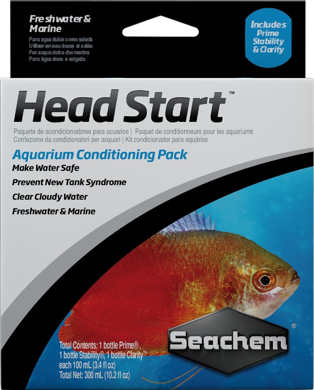 Seachem Headstart Aquarium Conditioning Pack