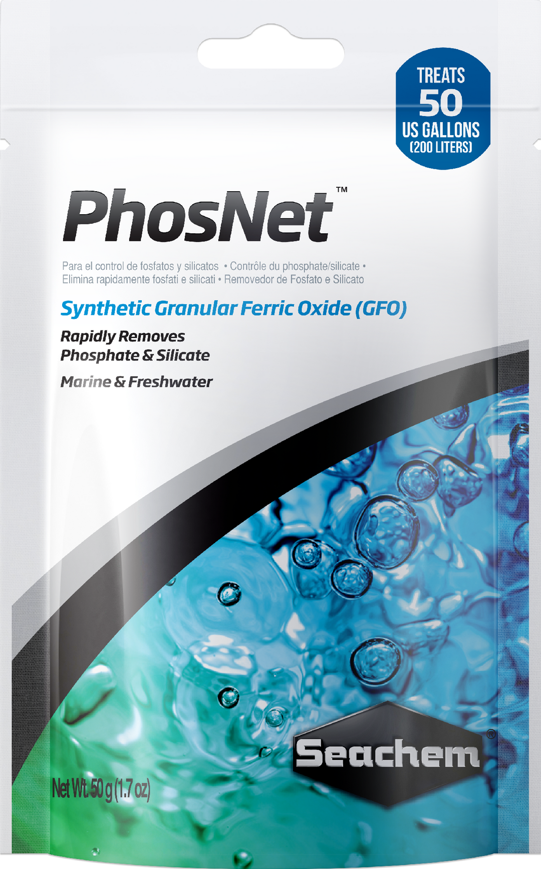 Seachem Phosnet 50ml Bagged