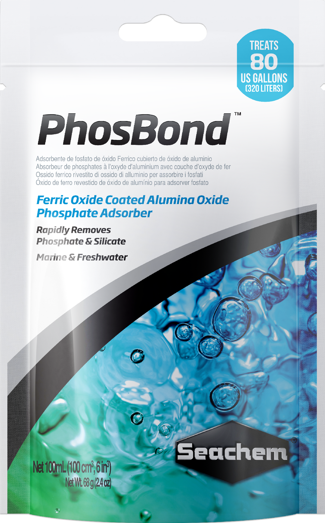 Seachem Phosbond 100ml Bagged