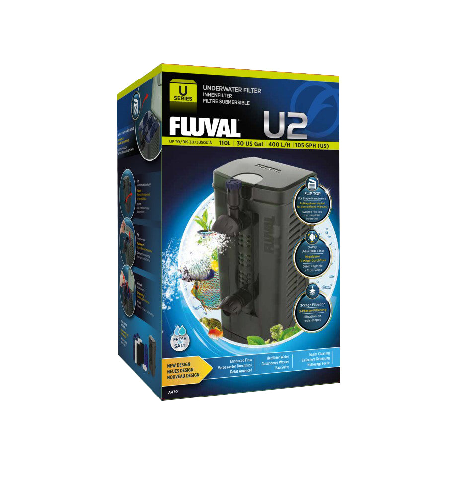 Fluval Internal Filter U2 400l/hr