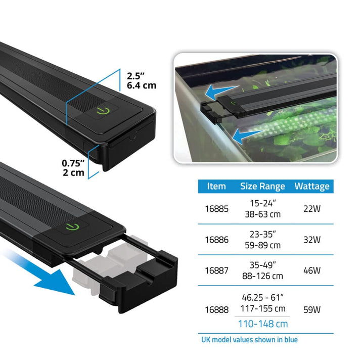 Fluval Light Led Plant 4.0 88-126cm